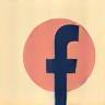 Facebook logo in a theme matching the website palette